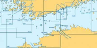 Mappa del golfo di Finlandia